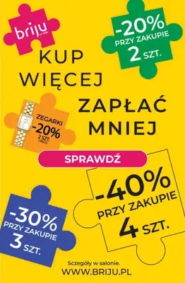 Briju - gazetka promocyjna Oferta promocyjna od środy 02.09 do środy 30.09