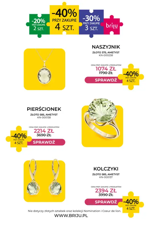 Briju - gazetka promocyjna Oferta promocyjna od środy 02.09 do środy 30.09 - strona 10