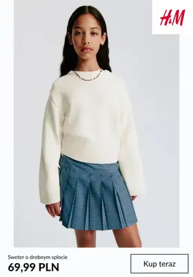 H&M - gazetka promocyjna Swetry i bluzy dziecięce od 69,99 PLN od poniedziałku 31.08  - strona 2