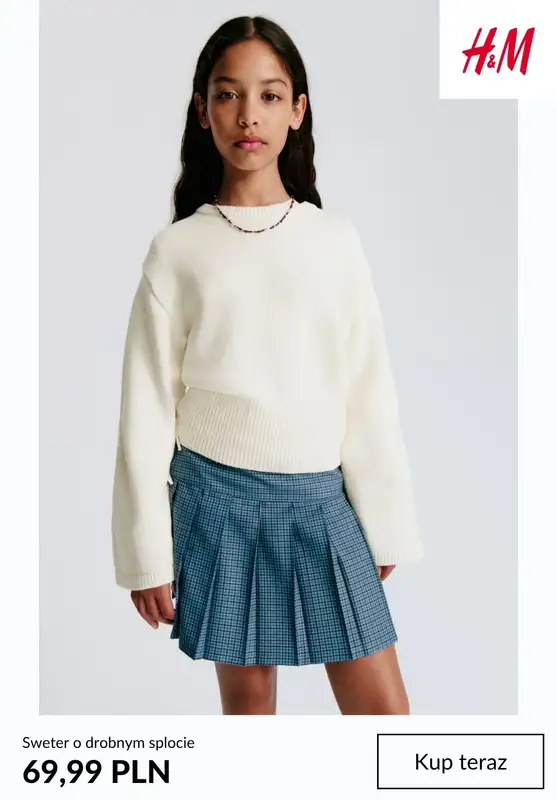 H&M - gazetka promocyjna Swetry i bluzy dziecięce od 69,99 PLN od poniedziałku 31.08  - strona 2