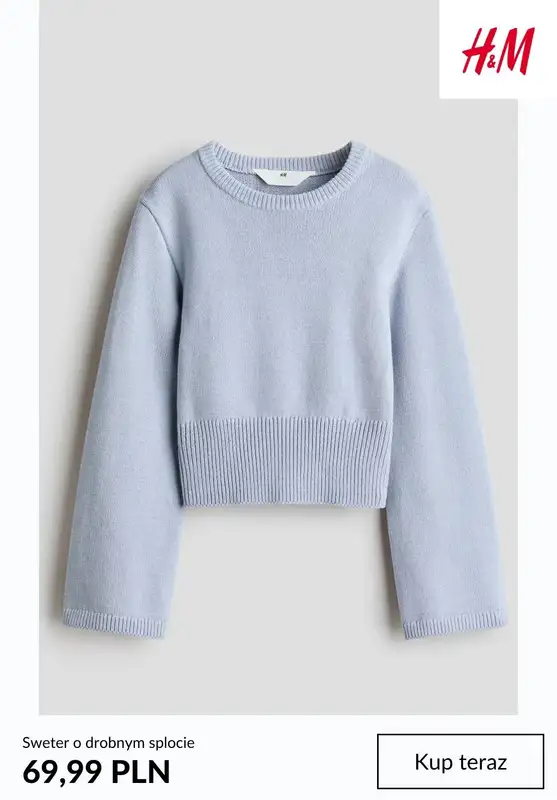 H&M - gazetka promocyjna Swetry i bluzy dziecięce od 69,99 PLN od poniedziałku 31.08  - strona 4