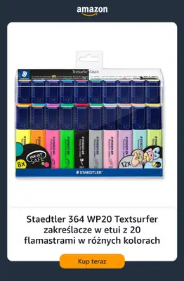 Amazon - gazetka promocyjna Przybory szkolne w super cenach od poniedziałku 31.08 do czwartku 03.09 - strona 13
