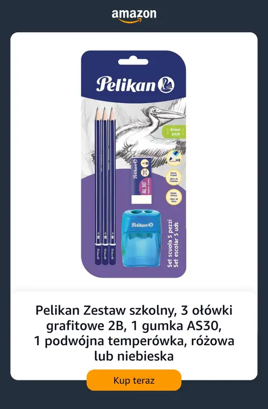 Amazon - gazetka promocyjna Przybory szkolne w super cenach od poniedziałku 31.08 do czwartku 03.09 - strona 2