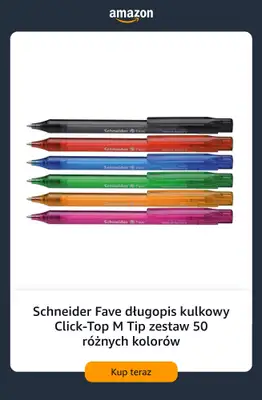 Amazon - gazetka promocyjna Przybory szkolne w super cenach od poniedziałku 31.08 do czwartku 03.09 - strona 5