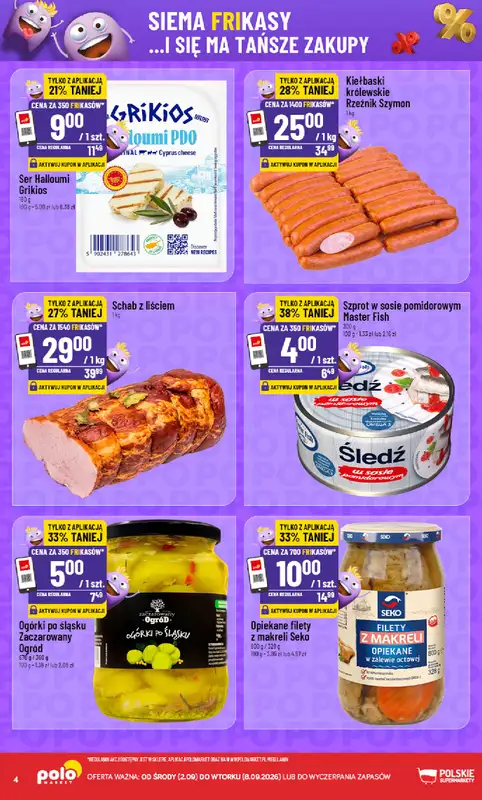 POLOmarket - gazetka promocyjna Frikasowy Katalog od środy 02.09 do wtorku 08.09 - strona 4