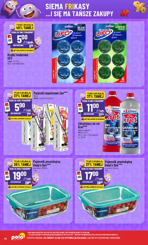 POLOmarket - gazetka promocyjna Frikasowy Katalog od środy 02.09 do wtorku 08.09 - strona 14