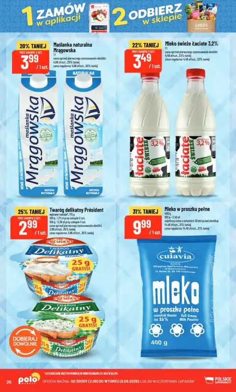 POLOmarket - gazetka promocyjna Gazetka od środy 02.09 do wtorku 08.09 - strona 26