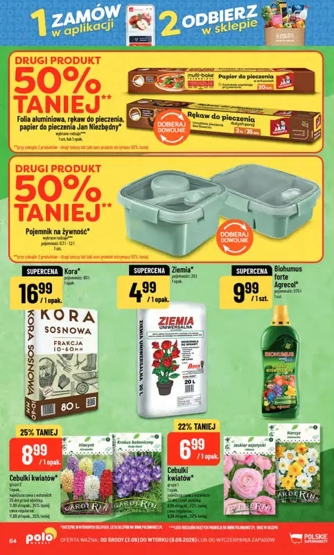 POLOmarket - gazetka promocyjna Gazetka od środy 02.09 do wtorku 08.09 - strona 64