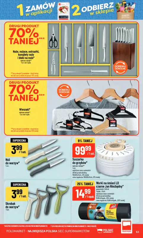 POLOmarket - gazetka promocyjna Gazetka od środy 02.09 do wtorku 08.09 - strona 63
