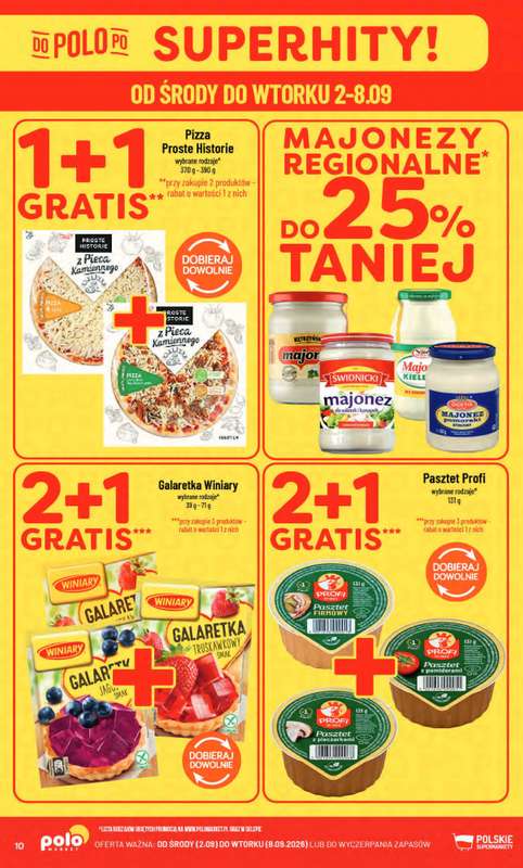 POLOmarket - gazetka promocyjna Gazetka od środy 02.09 do wtorku 08.09 - strona 10