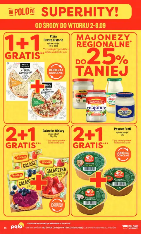 POLOmarket - gazetka promocyjna Gazetka od środy 02.09 do wtorku 08.09 - strona 10