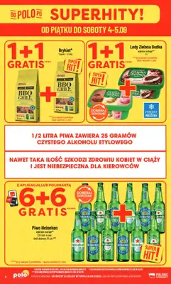 POLOmarket - gazetka promocyjna Gazetka od środy 02.09 do wtorku 08.09 - strona 4