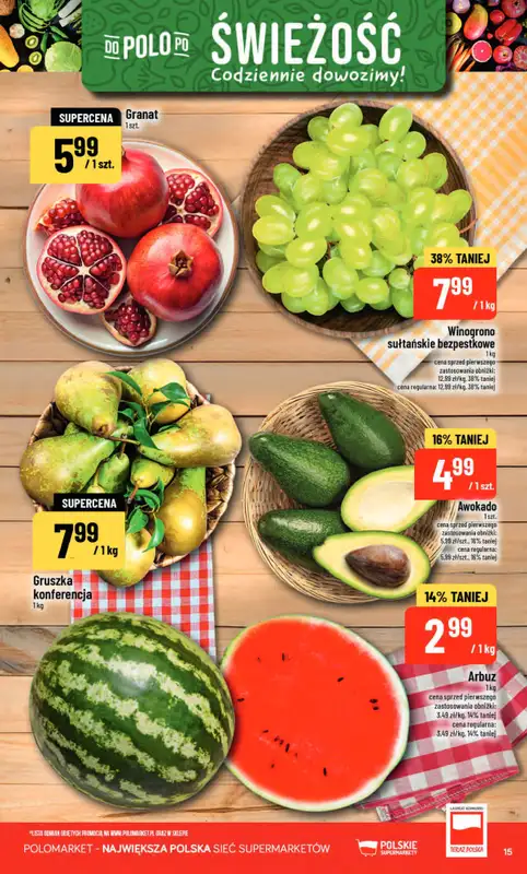 POLOmarket - gazetka promocyjna Gazetka od środy 02.09 do wtorku 08.09 - strona 15