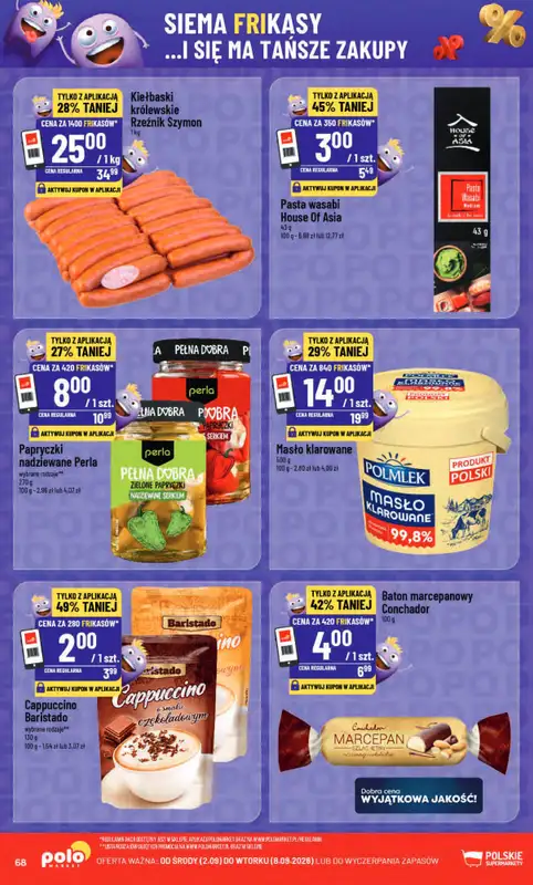 POLOmarket - gazetka promocyjna Gazetka od środy 02.09 do wtorku 08.09 - strona 68