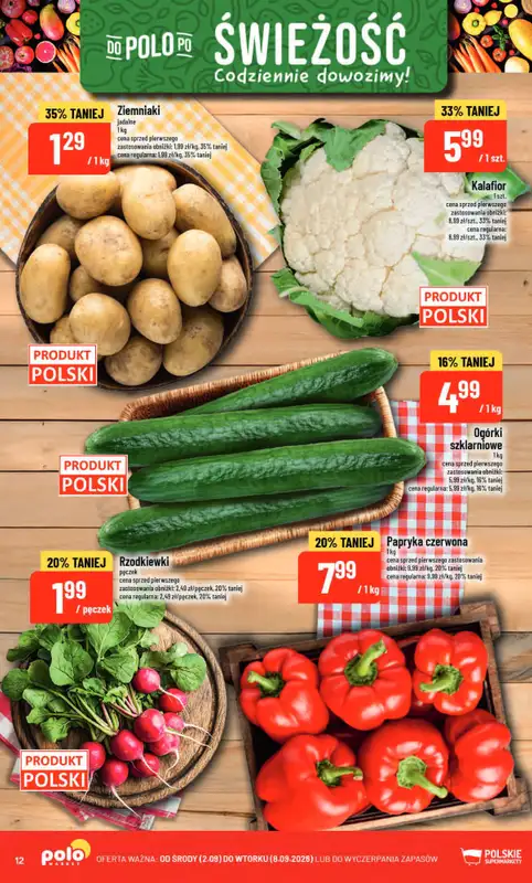 POLOmarket - gazetka promocyjna Gazetka od środy 02.09 do wtorku 08.09 - strona 12
