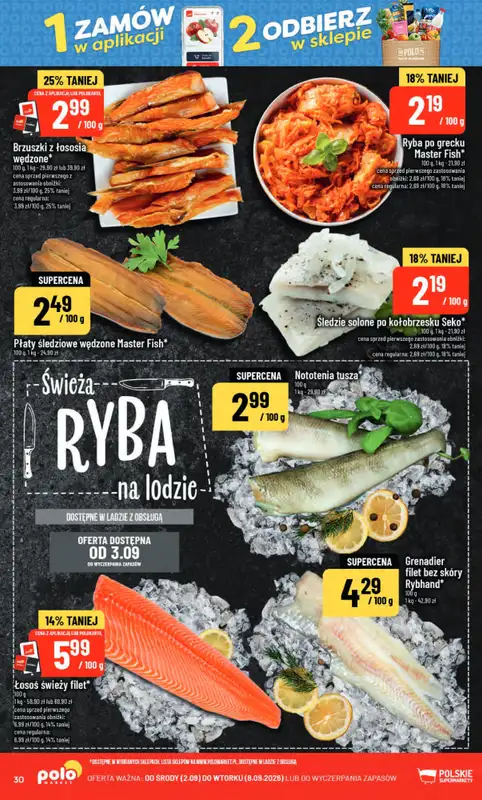 POLOmarket - gazetka promocyjna Gazetka od środy 02.09 do wtorku 08.09 - strona 30