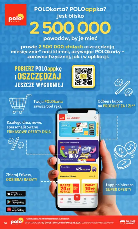 POLOmarket - gazetka promocyjna Gazetka od środy 02.09 do wtorku 08.09 - strona 66