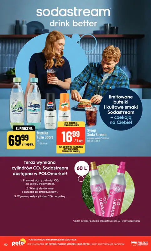 POLOmarket - gazetka promocyjna Gazetka od środy 02.09 do wtorku 08.09 - strona 50