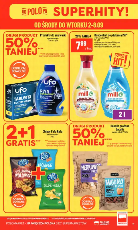 POLOmarket - gazetka promocyjna Gazetka od środy 02.09 do wtorku 08.09 - strona 11
