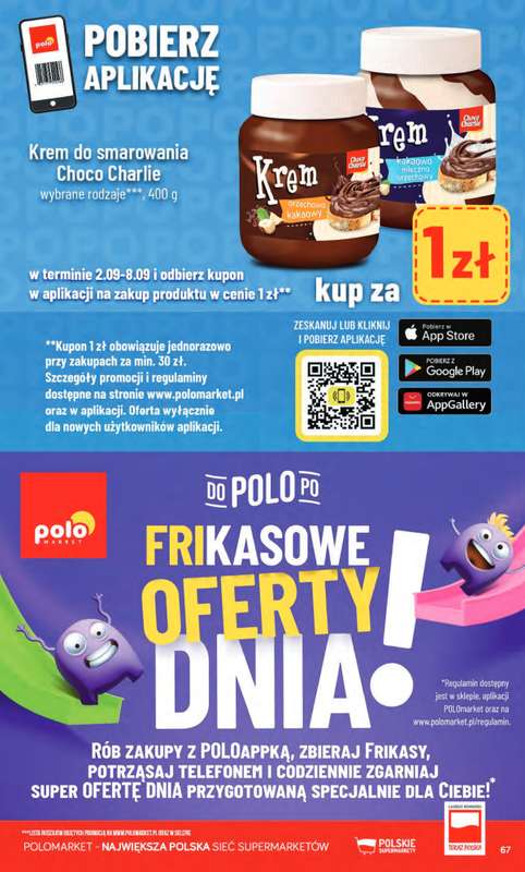 POLOmarket - gazetka promocyjna Gazetka od środy 02.09 do wtorku 08.09 - strona 67