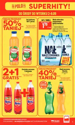 POLOmarket - gazetka promocyjna Gazetka od środy 02.09 do wtorku 08.09 - strona 9
