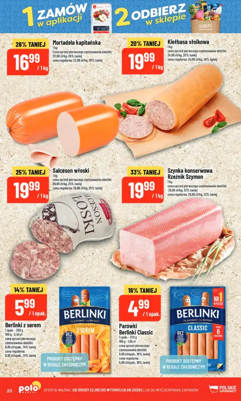 POLOmarket - gazetka promocyjna Gazetka od środy 02.09 do wtorku 08.09 - strona 20