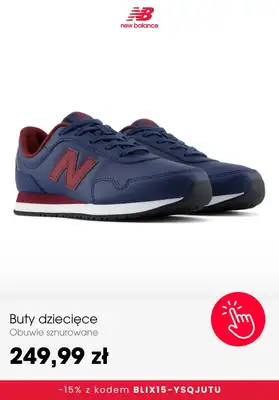 New Balance - gazetka promocyjna -15% na wybrane produkty od poniedziałku 31.08 do niedzieli 06.09 - strona 10
