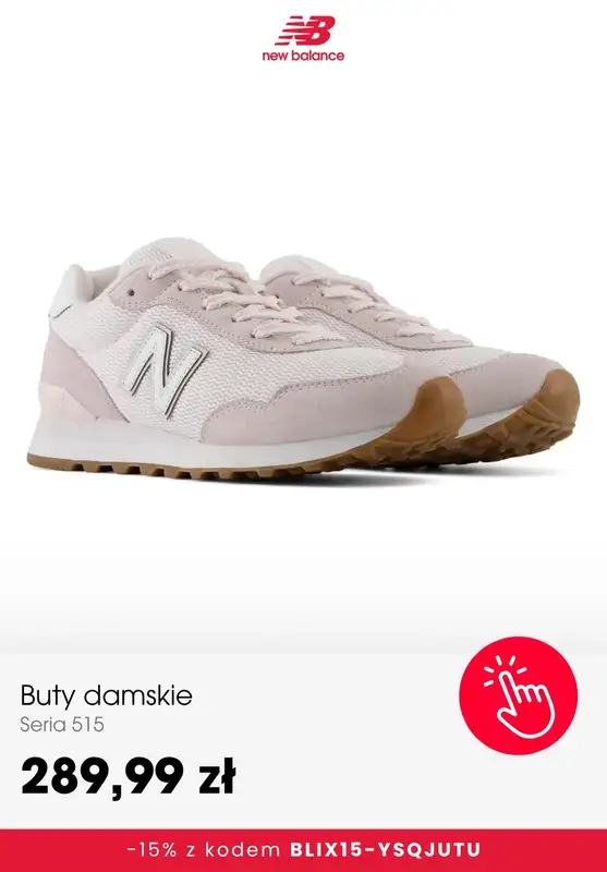 New Balance - gazetka promocyjna -15% na wybrane produkty od poniedziałku 31.08 do niedzieli 06.09 - strona 4