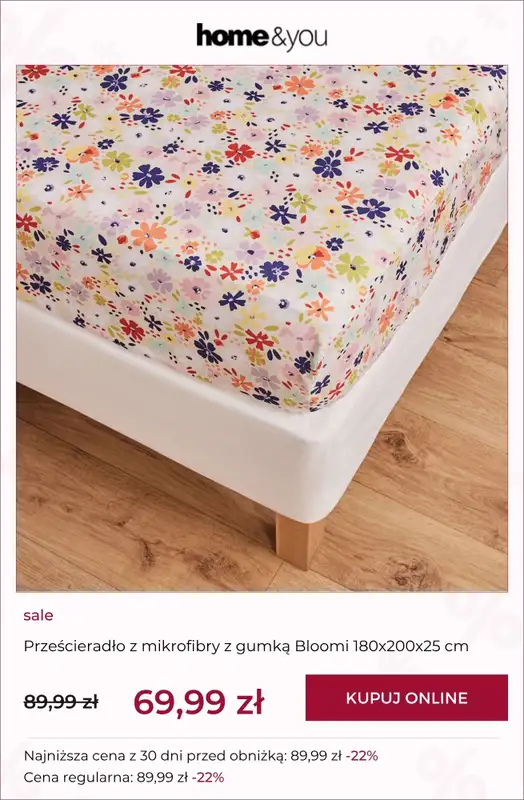 home&you - gazetka promocyjna SALE do -70% od poniedziałku 31.08 do wtorku 08.09 - strona 6