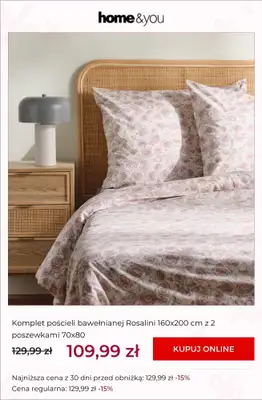 home&you - gazetka promocyjna SALE do -70% od poniedziałku 31.08 do wtorku 08.09 - strona 9