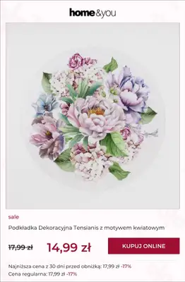 home&you - gazetka promocyjna SALE do -70% od poniedziałku 31.08 do wtorku 08.09 - strona 3