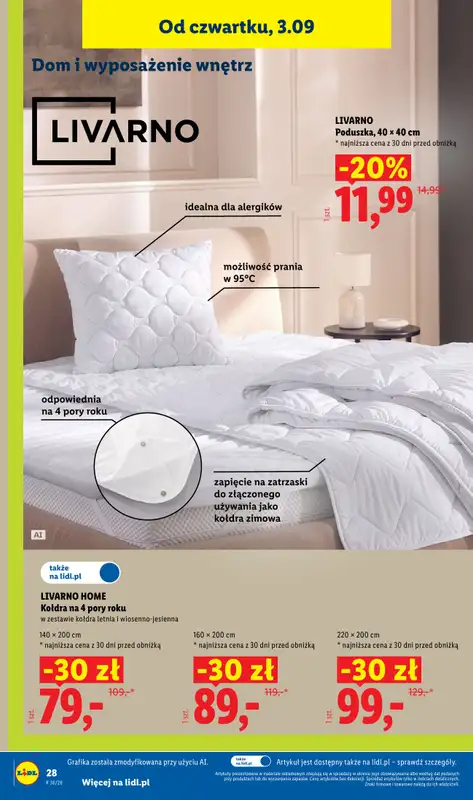 Lidl - gazetka promocyjna Katalog od poniedziałku 31.08 do soboty 05.09 - strona 36