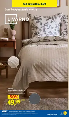 Lidl - gazetka promocyjna Katalog od poniedziałku 31.08 do soboty 05.09 - strona 31