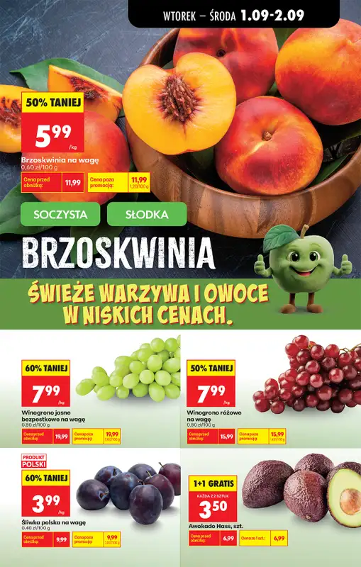 Biedronka - gazetka promocyjna Od wtorku od wtorku 01.09 do soboty 05.09 - strona 27