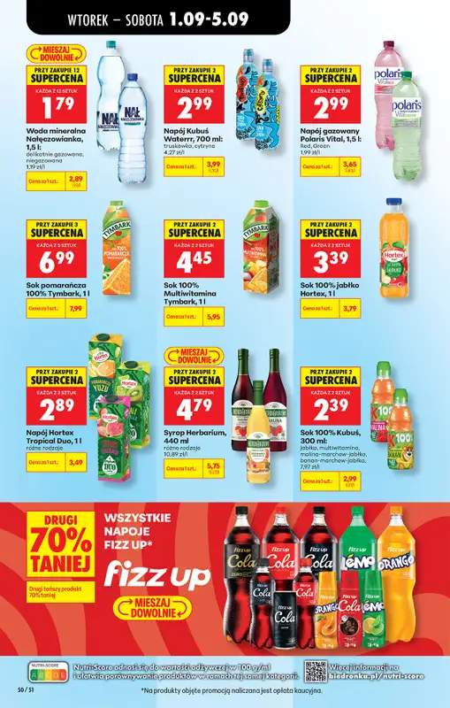 Biedronka - gazetka promocyjna Od wtorku od wtorku 01.09 do soboty 05.09 - strona 60