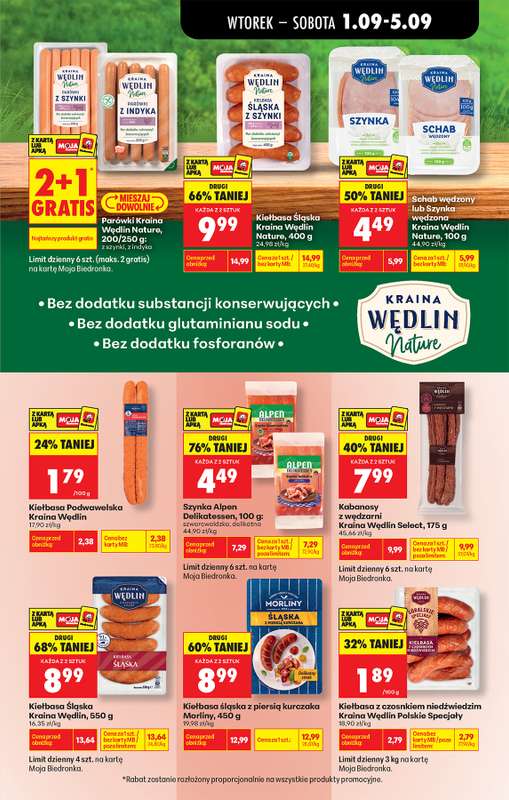 Biedronka - gazetka promocyjna Od wtorku od wtorku 01.09 do soboty 05.09 - strona 43