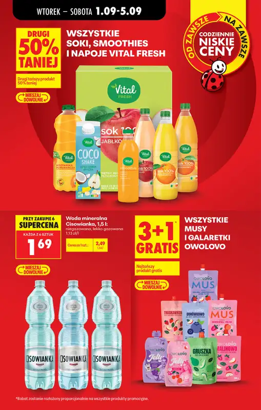 Biedronka - gazetka promocyjna Od wtorku od wtorku 01.09 do soboty 05.09 - strona 11