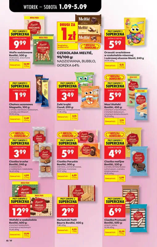 Biedronka - gazetka promocyjna Od wtorku od wtorku 01.09 do soboty 05.09 - strona 56