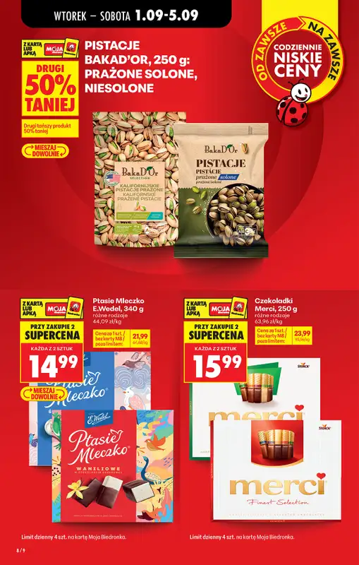 Biedronka - gazetka promocyjna Od wtorku od wtorku 01.09 do soboty 05.09 - strona 8