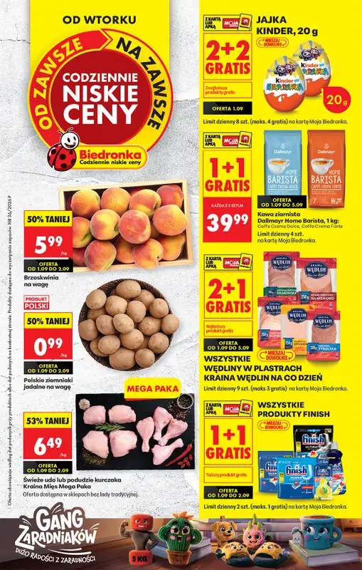 Biedronka - gazetka promocyjna Od wtorku  