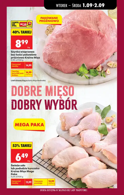 Biedronka - gazetka promocyjna Od wtorku od wtorku 01.09 do soboty 05.09 - strona 33