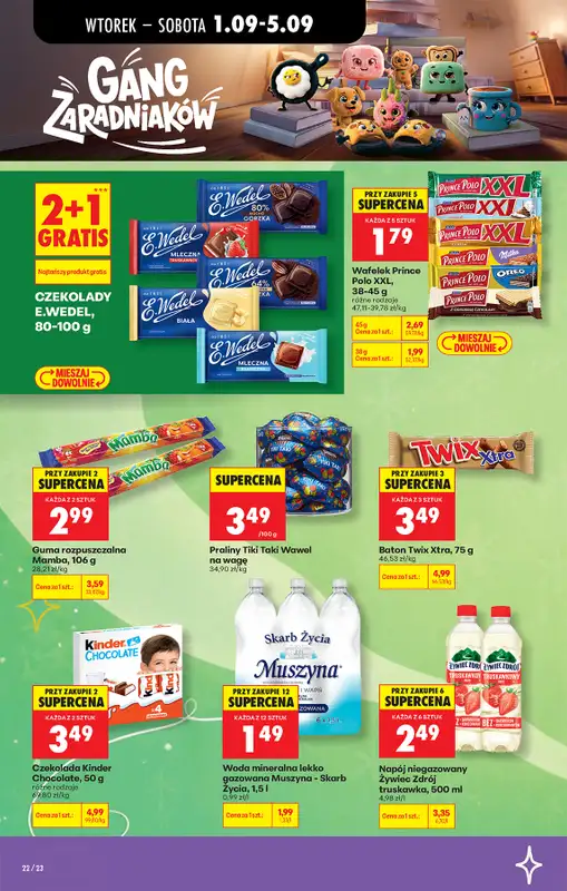 Biedronka - gazetka promocyjna Od wtorku, Z ladą tradycyjną od wtorku 01.09 do soboty 05.09 - strona 22