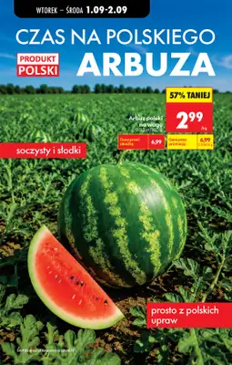Biedronka - gazetka promocyjna Od wtorku, Z ladą tradycyjną od wtorku 01.09 do soboty 05.09 - strona 30