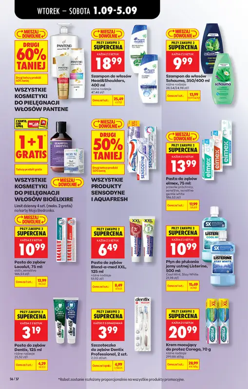 Biedronka - gazetka promocyjna Od wtorku, Z ladą tradycyjną od wtorku 01.09 do soboty 05.09 - strona 62