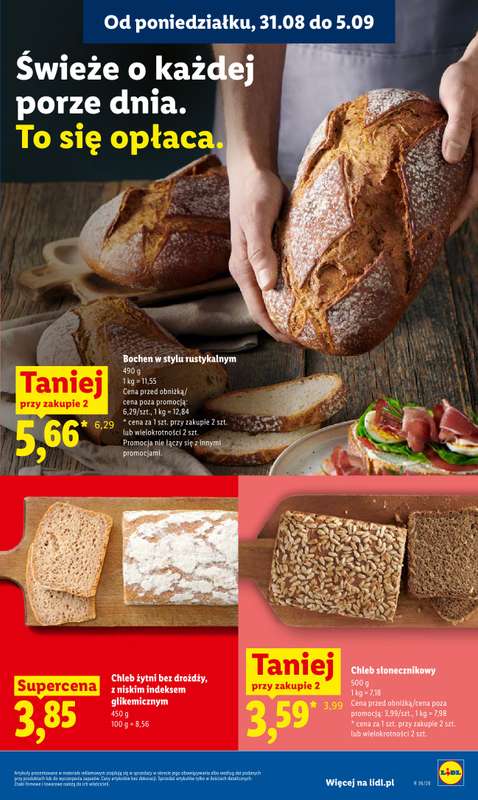 Lidl - gazetka promocyjna Oferta od poniedziałku od poniedziałku 31.08 do środy 02.09 - strona 47