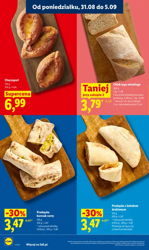 Lidl - gazetka promocyjna Oferta od poniedziałku od poniedziałku 31.08 do środy 02.09 - strona 48