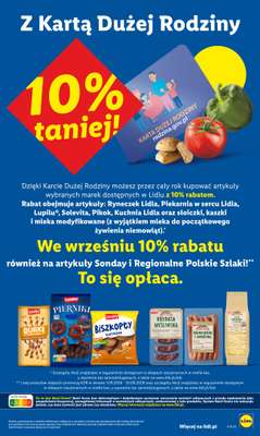 Lidl - gazetka promocyjna Oferta od poniedziałku od poniedziałku 31.08 do środy 02.09 - strona 45