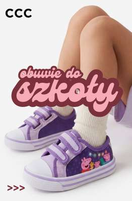 CCC - gazetka promocyjna Obuwie do szkoły dla dziewczynki od wtorku 01.09 