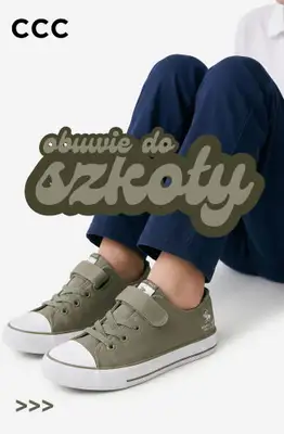 CCC - gazetka promocyjna Obuwie do szkoły dla chłopca od wtorku 01.09 