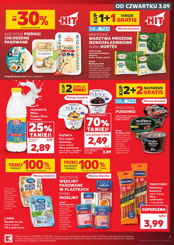 Kaufland - gazetka promocyjna Gazetka Tygodnia od czwartku 03.09 do środy 09.09 - strona 7